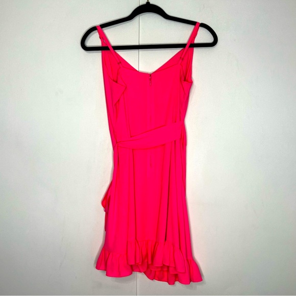 Lilly Pulitzer Alisa Wrap Dress in‎ Aura Pink - Picture 5 of 8